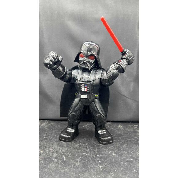 Star Wars Galactic Heroes Mega Mighties Darth Vader 10" Action Figure Hasbro - Picture 1 of 6